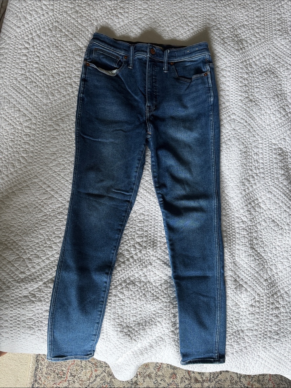 Madewell- 10 Inch High Rise Skinny Jeans- Size 30
